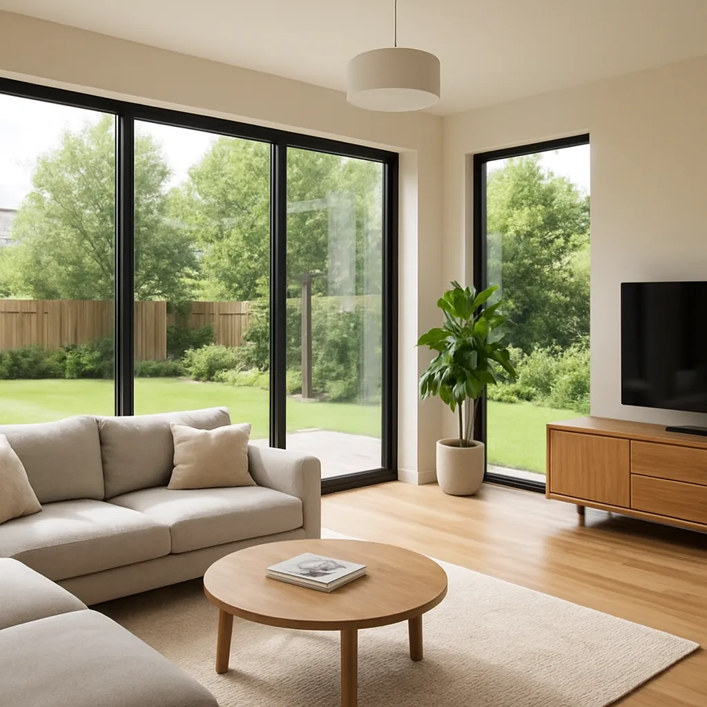 Jak poprawić doświetlenie wnętrza dzięki dużym przeszkleniom