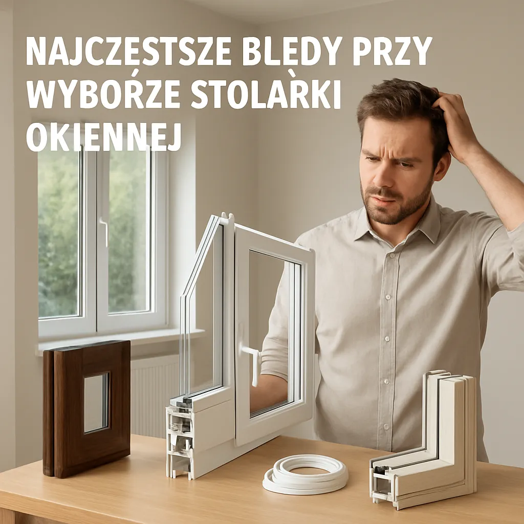 Najczęstsze błędy przy wyborze stolarki okiennej