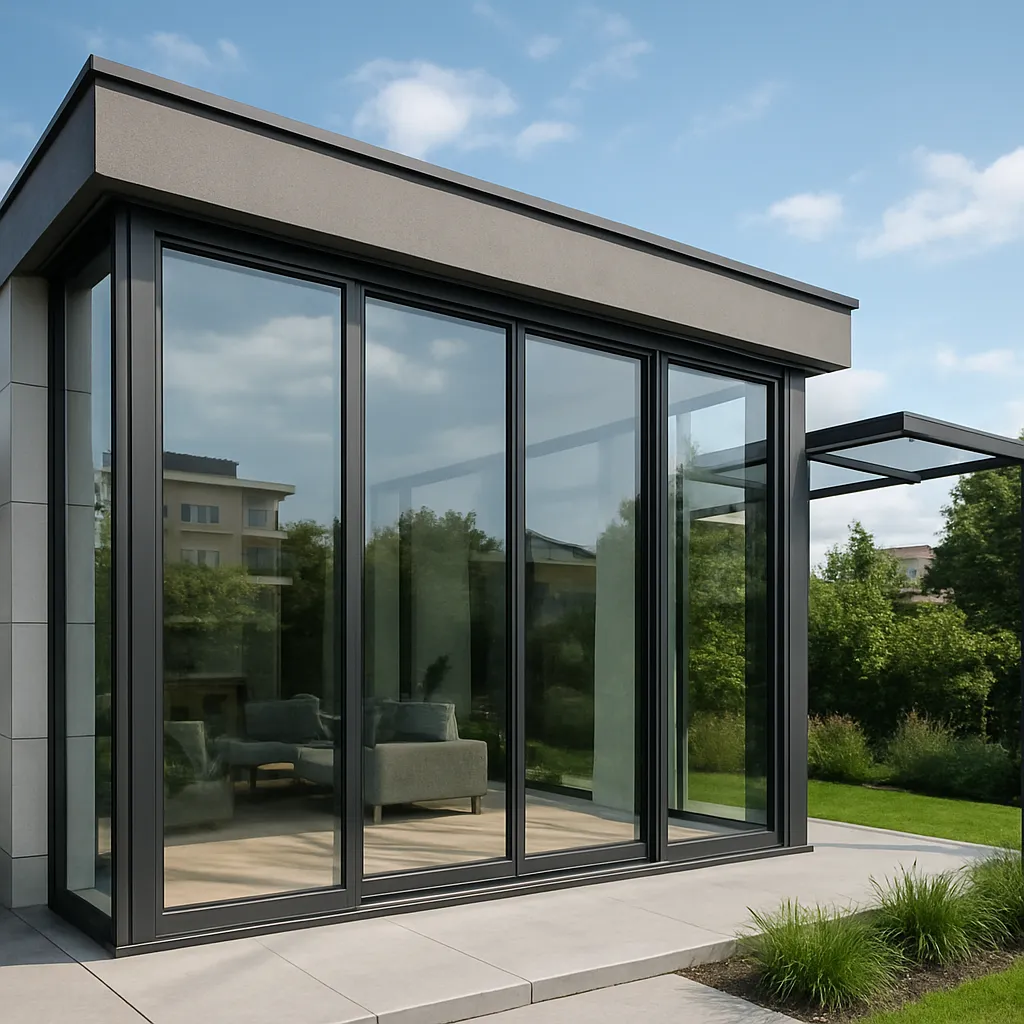 Okna z obudową szklaną Warszawa