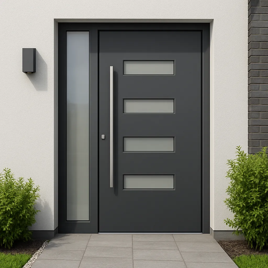 Nowoczesne drzwi aluminiowe – design i bezpieczeństwo w jednym