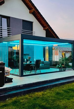 pergola bioklimatyczna rozsuwany dach pergoli